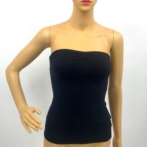 Nollie PacSun Black Tube Top Stretch Shirt Size XS